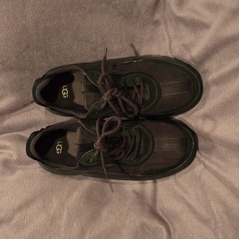 Ugg black tennis shoe size 12 womens